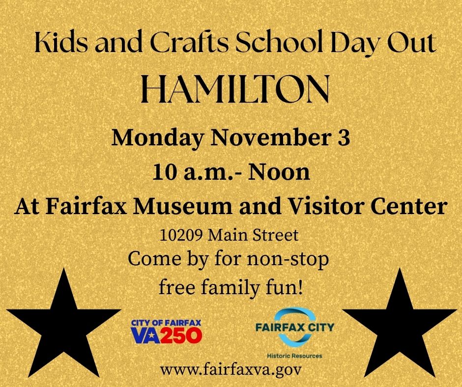 Kids and Crafts: Hamilton!